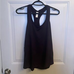 Yogalicious Racerback Athletic Tank Top Black Size Small